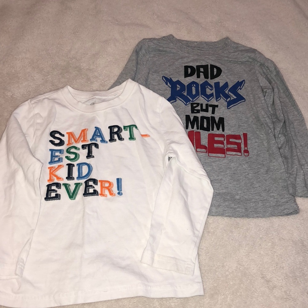 Boys long sleeve t-shirts